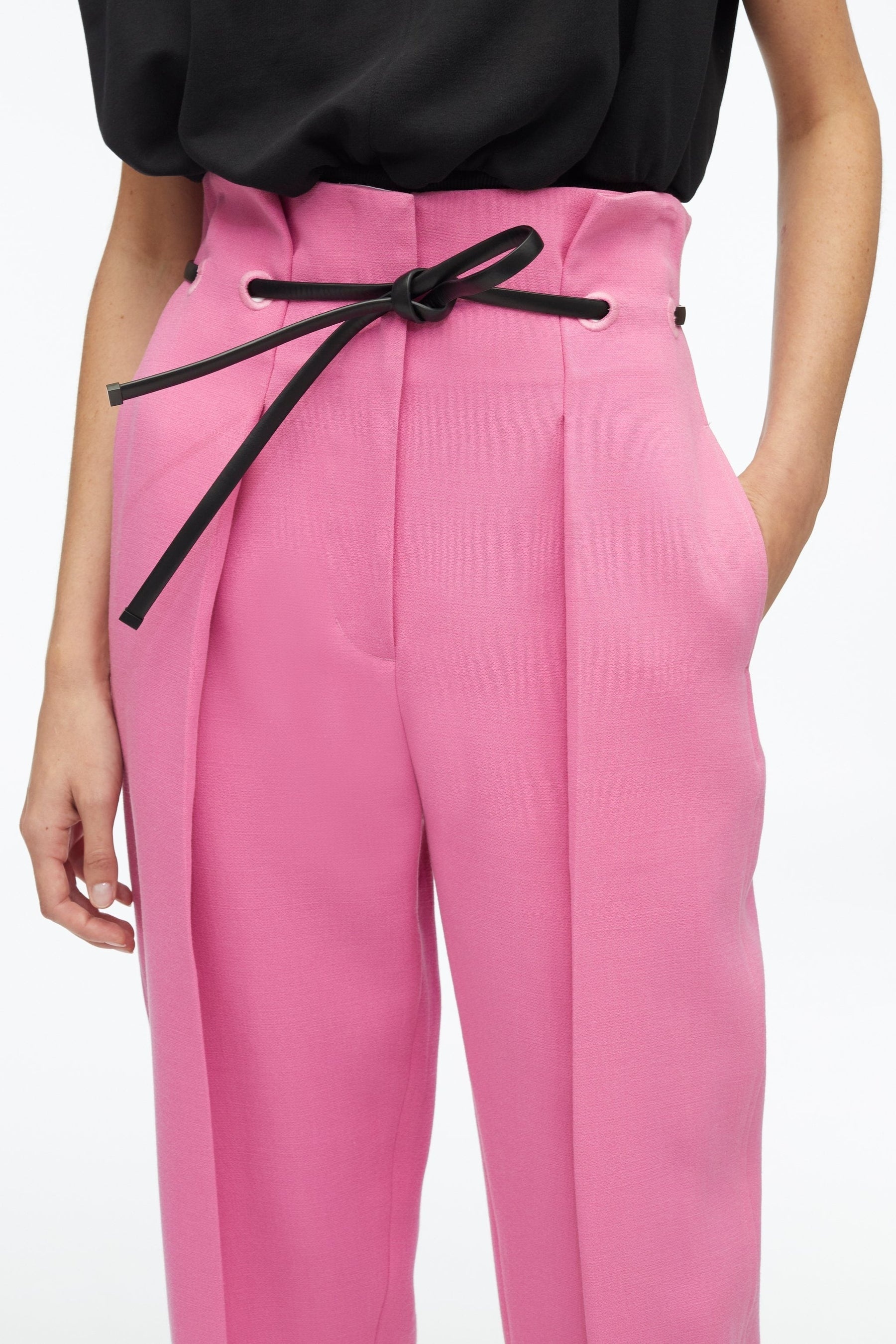 Viscose Crepe Origami Pant - 4