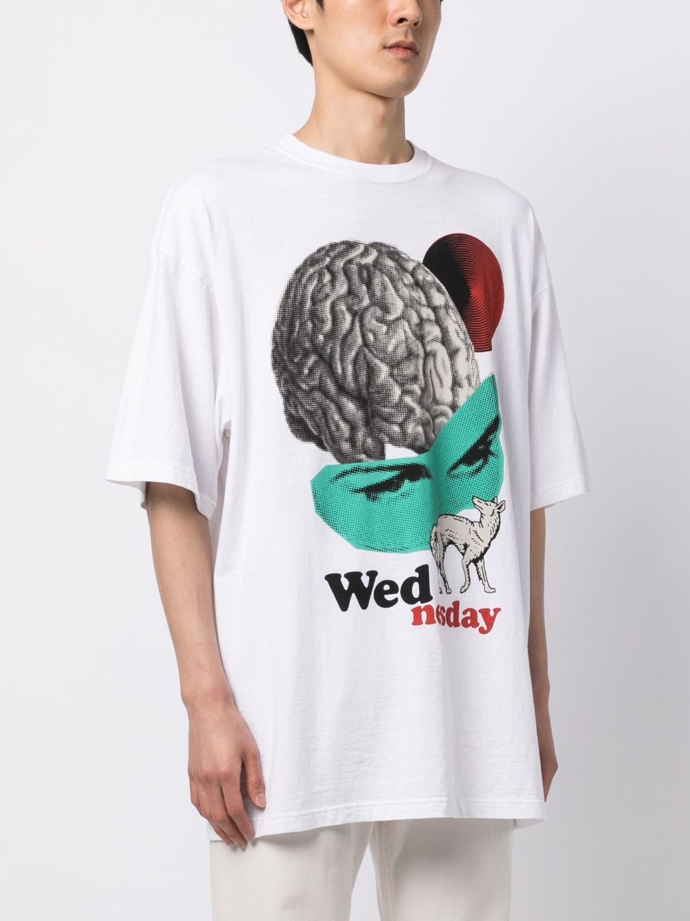 graphic-print cotton T-Shirt - 3