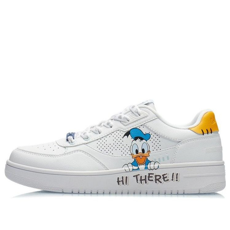Li-Ning Classic Skateboarding x Disney Donald Duck 'White' AGCS145-2 - 1