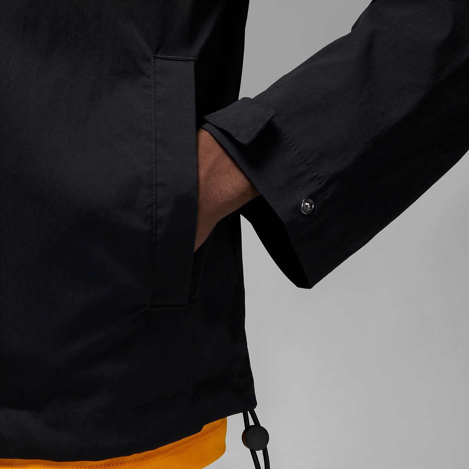Air Jordan Paris Saint-Germain Woven Jacket 'Black' DV0608-010 - 4