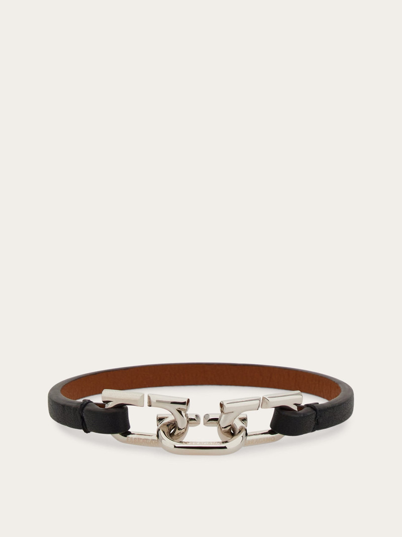 Bicolor Gancini bracelet 1