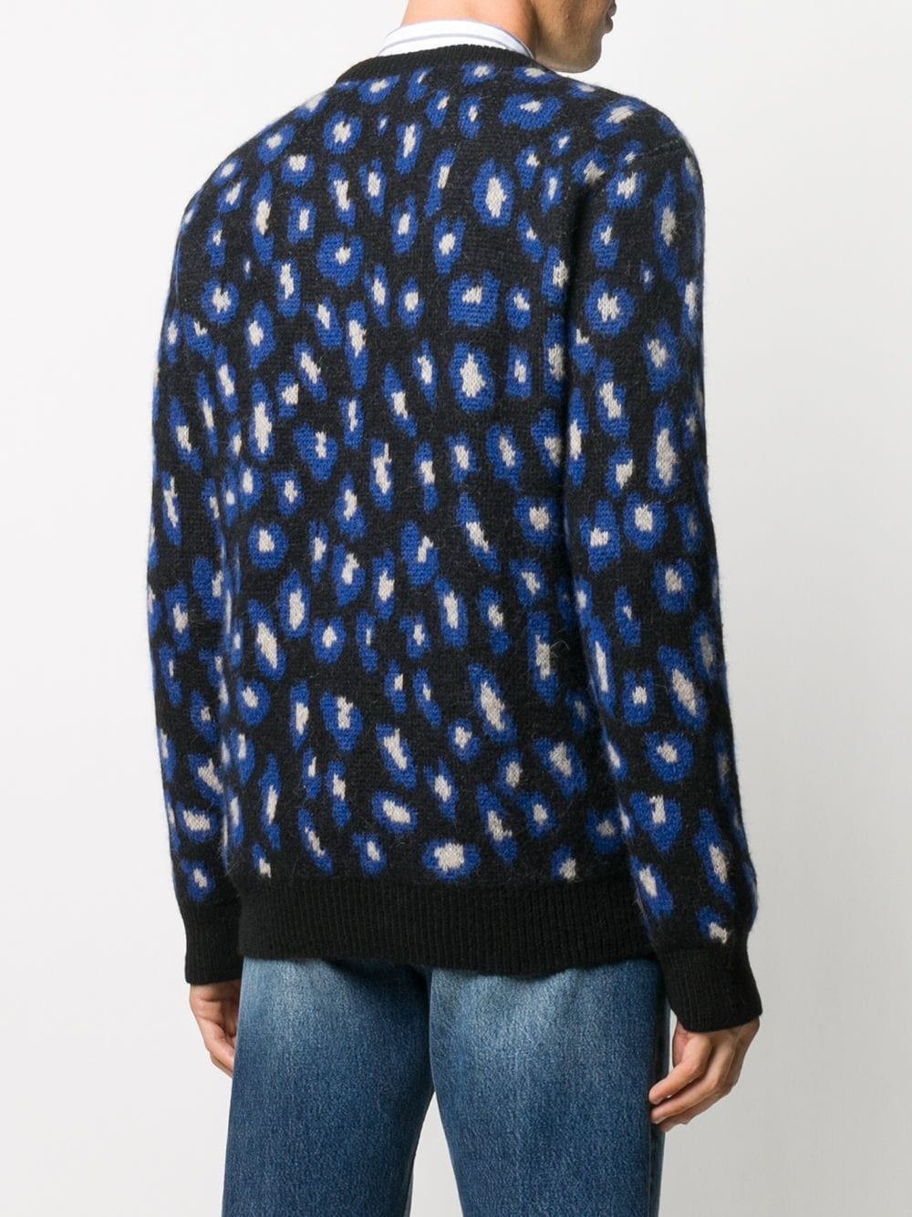 leopard print jumper - 4