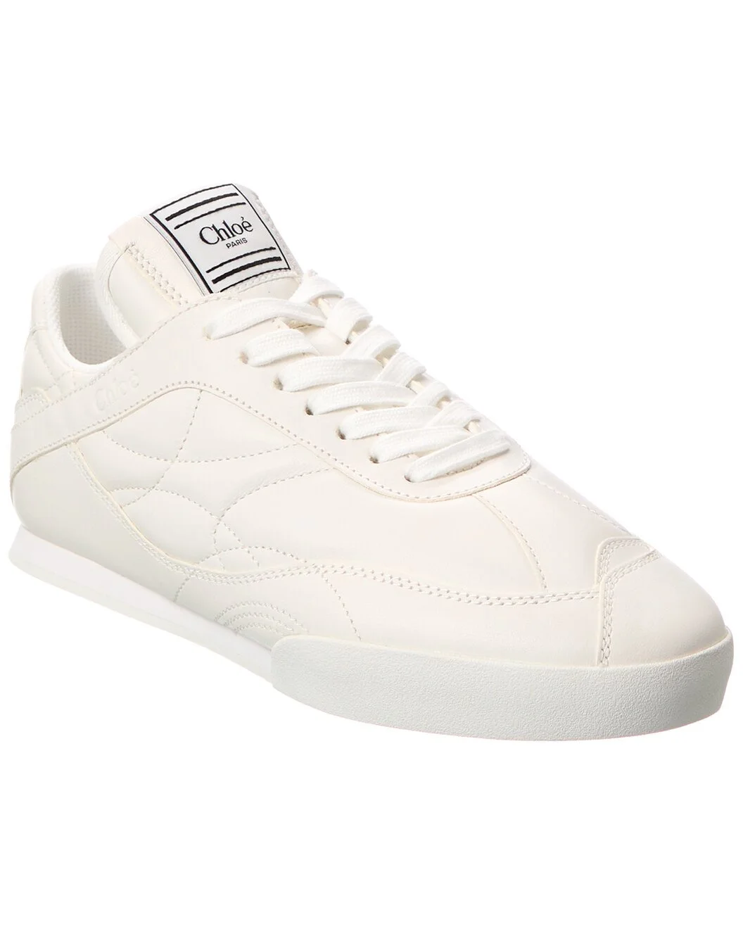 Chloe Kick Leather Sneaker - 1