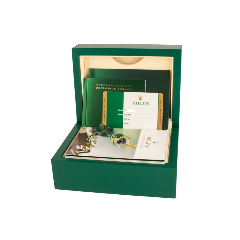 Rolex Datejust II ref 116300 Black Superluminova Dial - 4