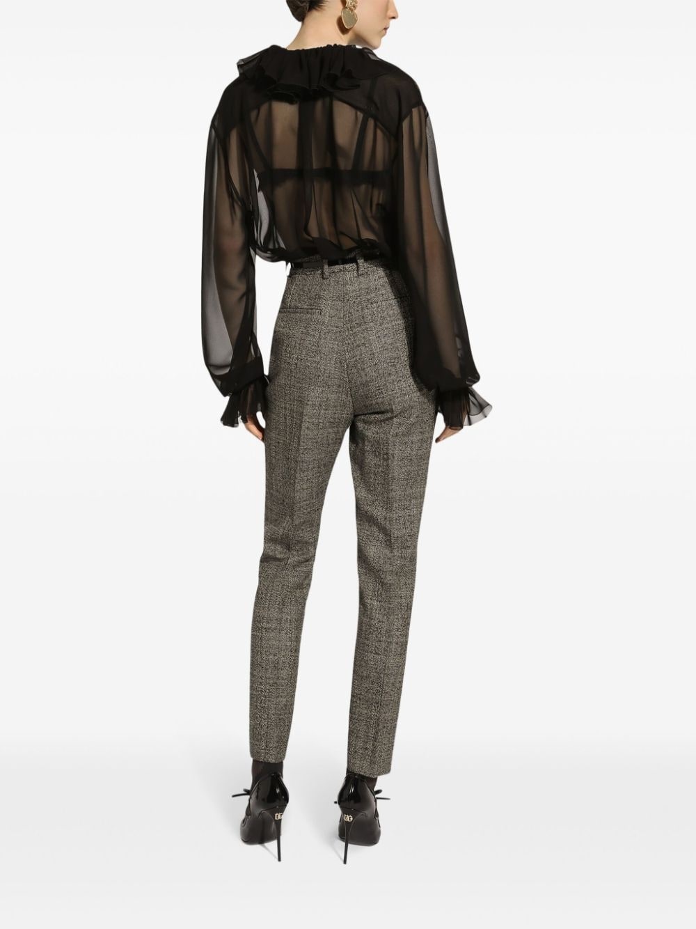 virgin wool trousers - 4