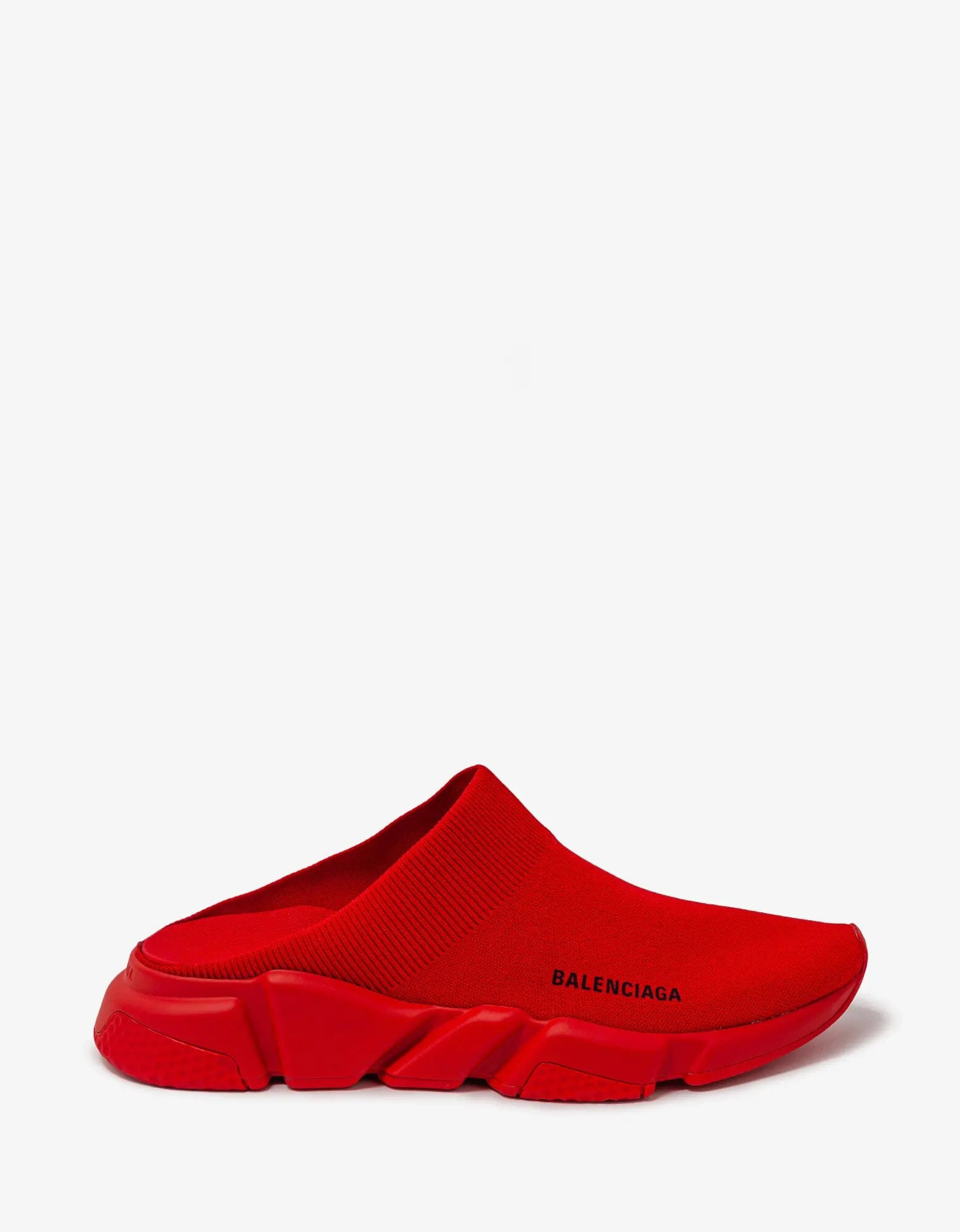 Balenciaga Red Speed Mule - 2