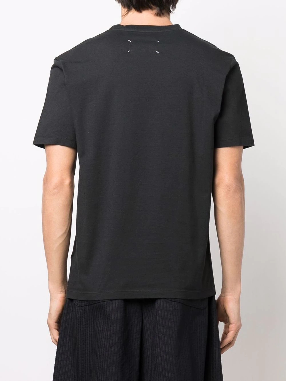 four-stitch logo T-shirt - 4