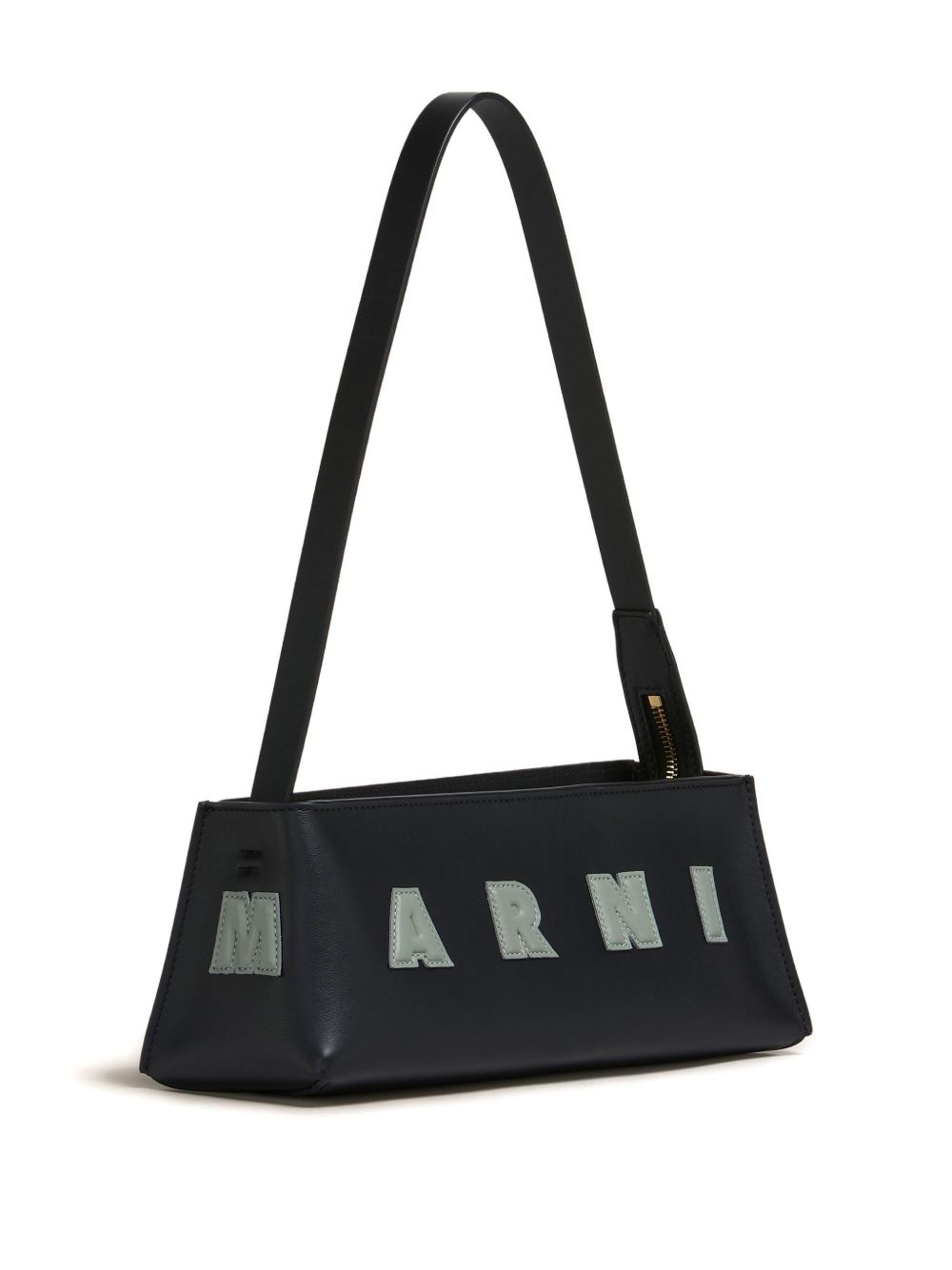 logo-appliqué shoulder bag - 4