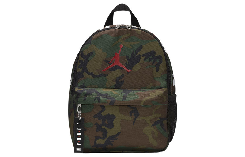 Jordan Air Jordan Camo Graphic Mini Backpack 'Green' DV5304-347 outlook