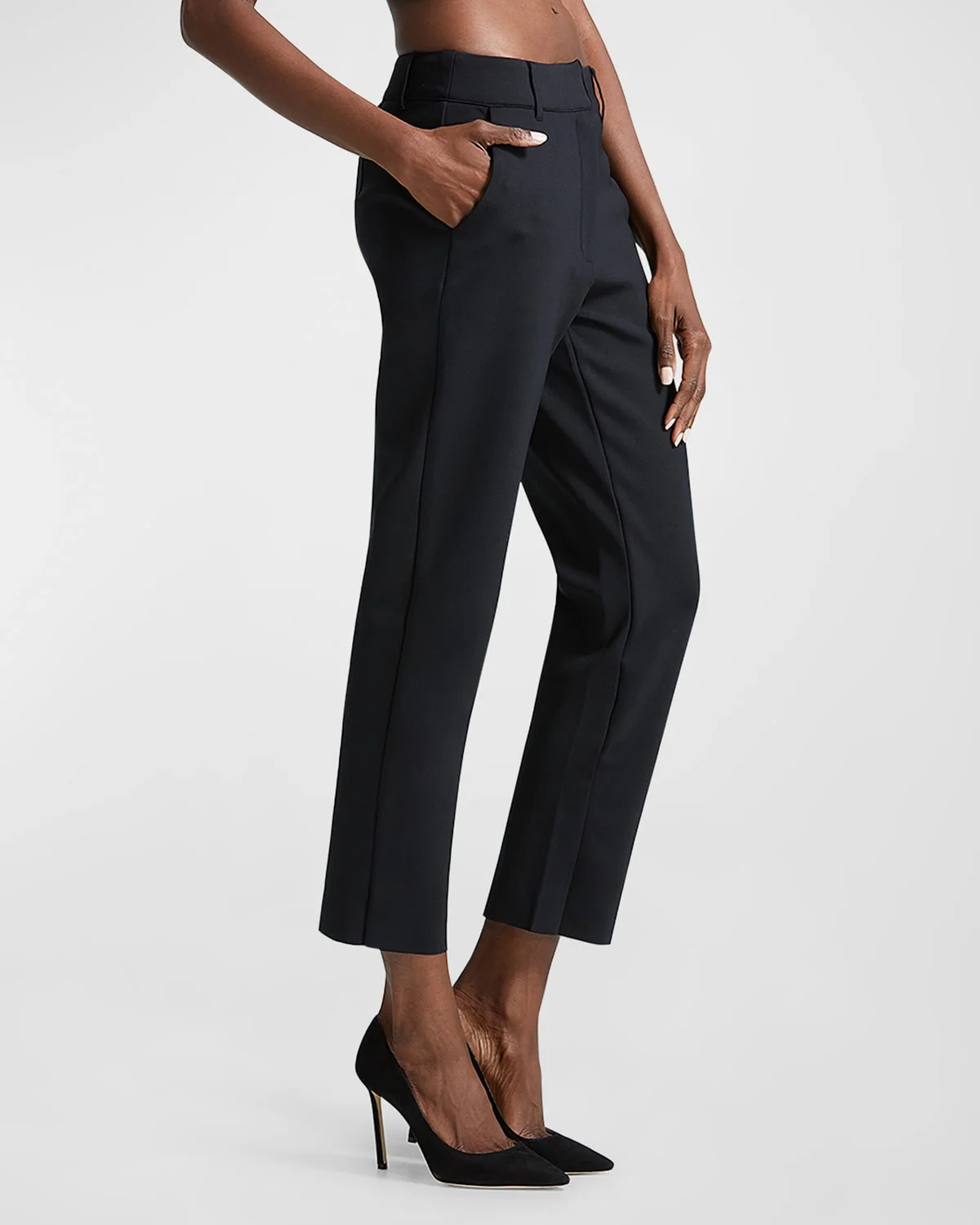 CEO Tapered Neoprene Pants - 1