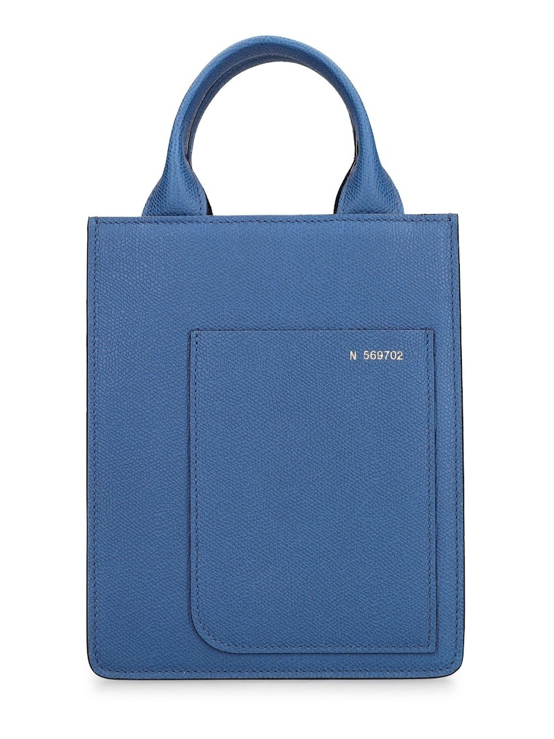 Mini boxy shopping top handle bag - 1