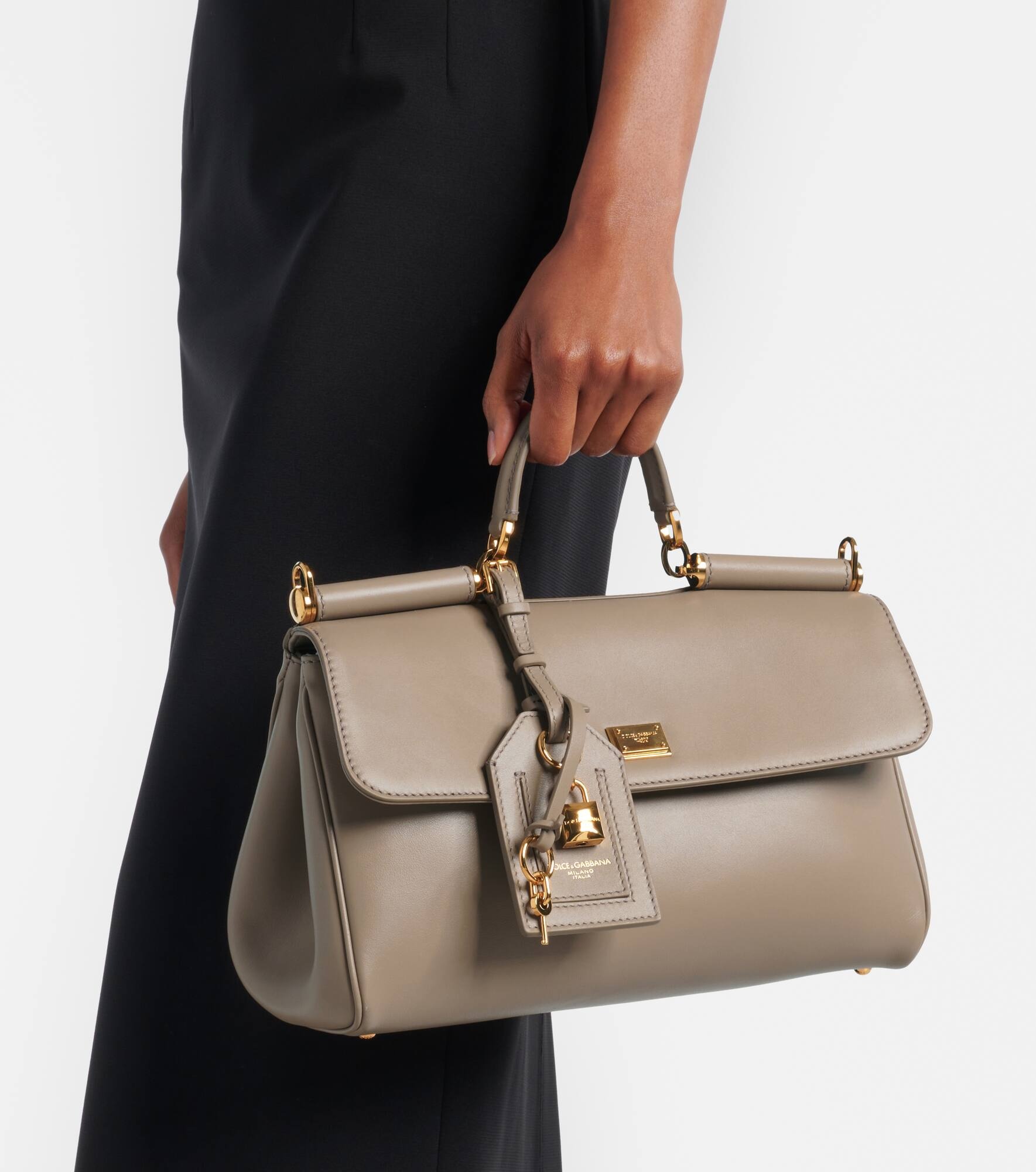 Sicily Small leather tote bag - 2