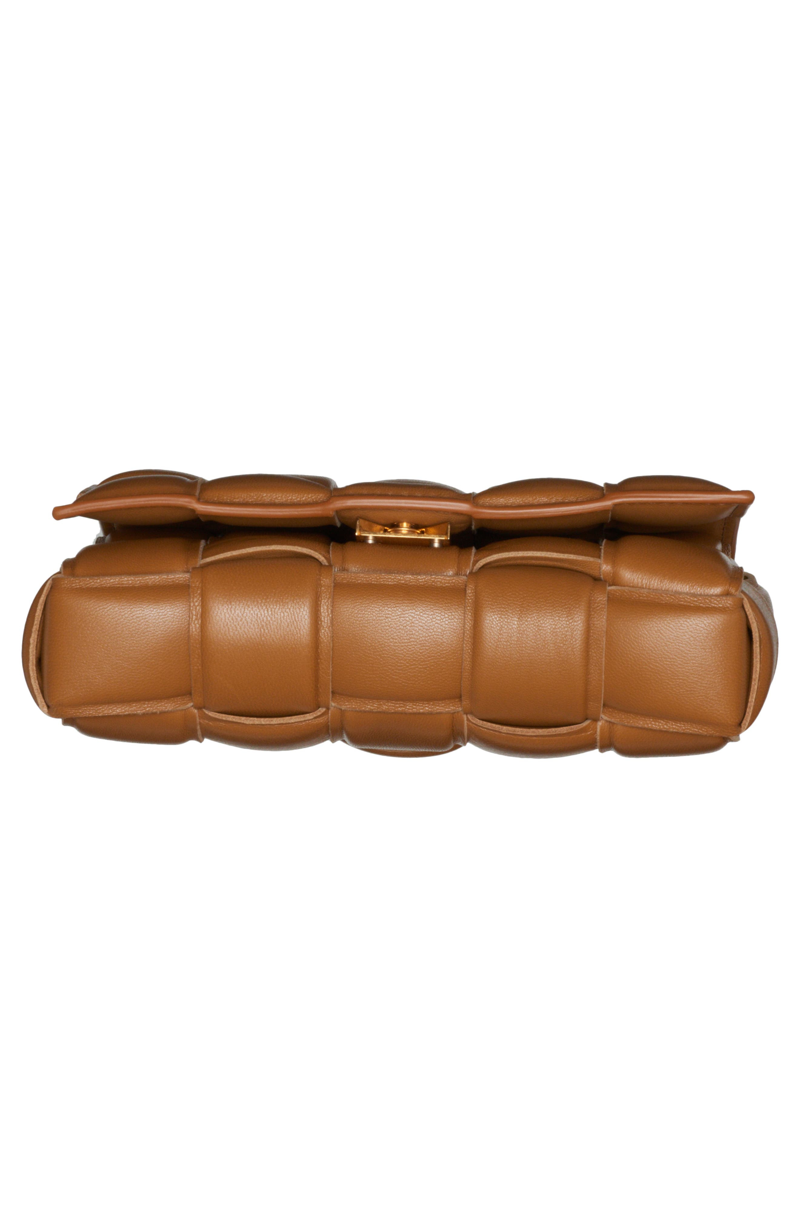 Small Padded Cassette Intrecciato Leather Crossbody Bag - 6