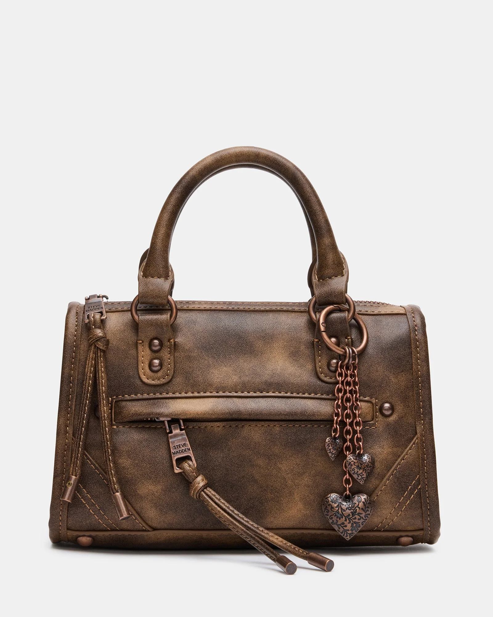 ELIDE BAG DISTRESSED BROWN - 1
