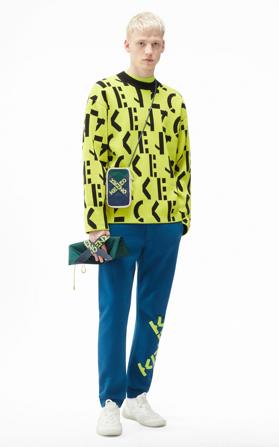 KENZO Sport oversize monogram jumper - 2