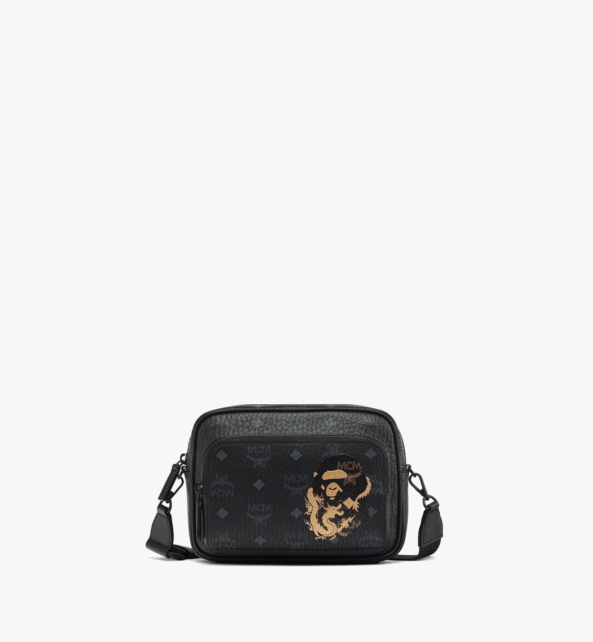 MCM x BAPE Aren Crossbody in Visetos - 1