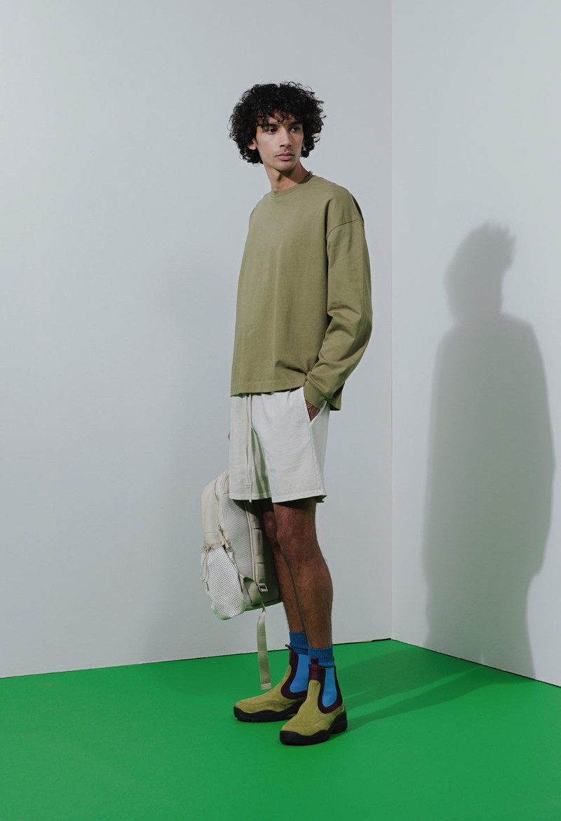 John Elliott REPLICA CROPPED LS TEE outlook