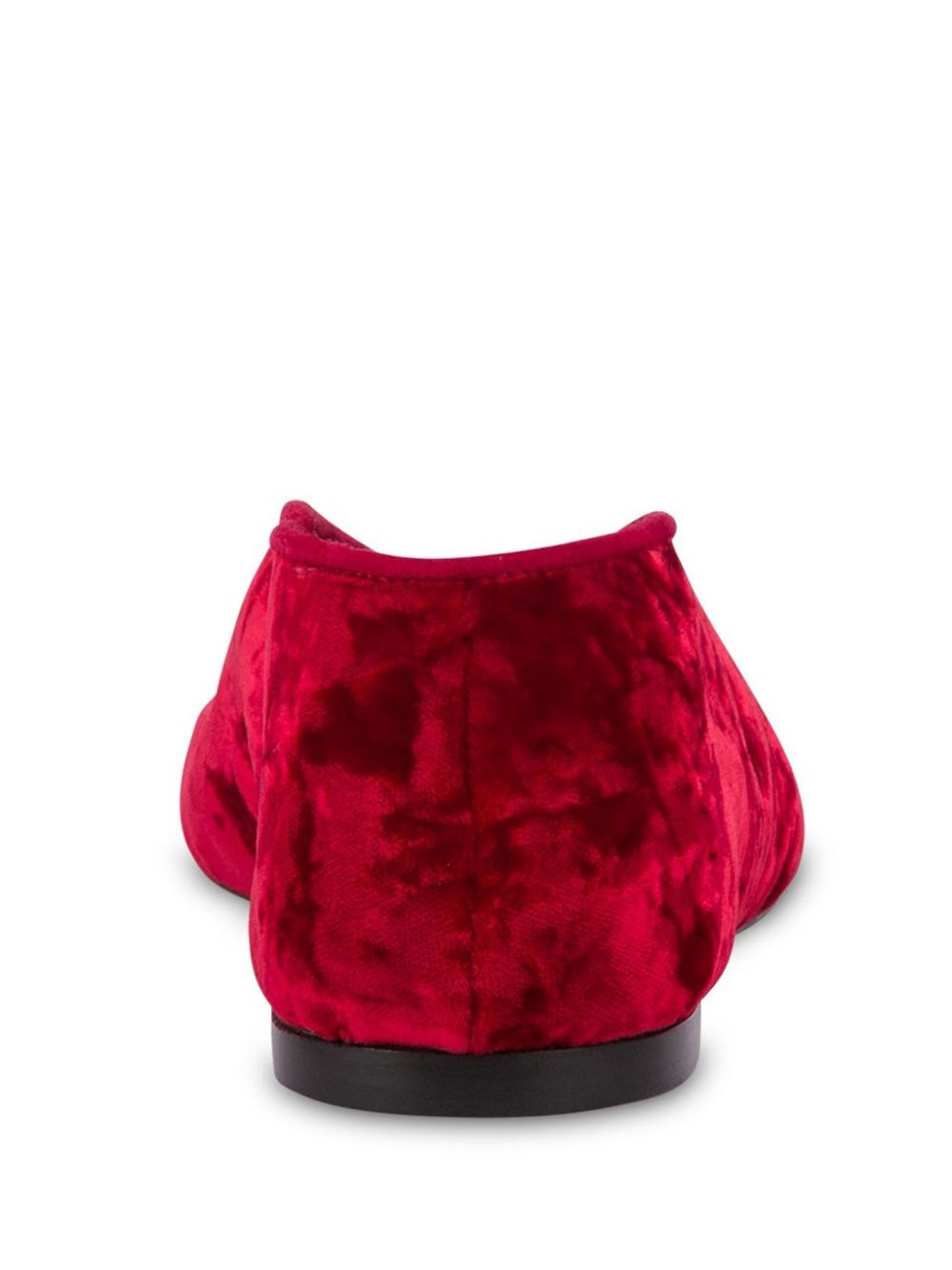 velvet ballet flats - 3