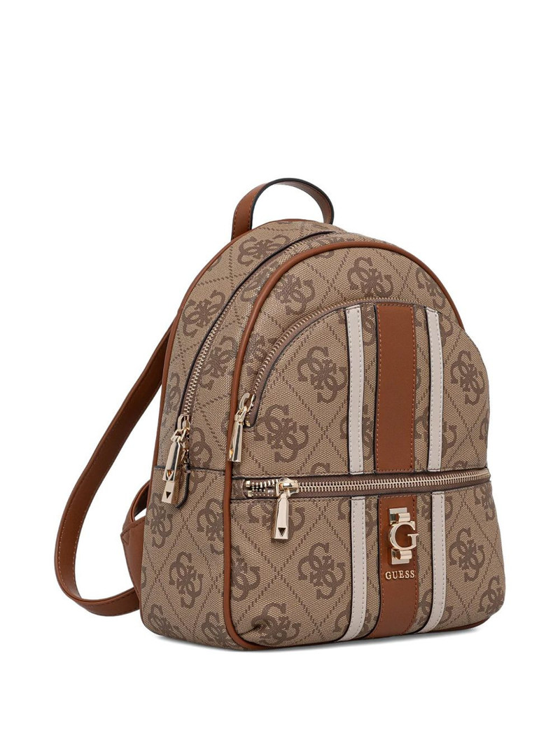 GUESS USA Erenia logo-plaque patterned backpack outlook