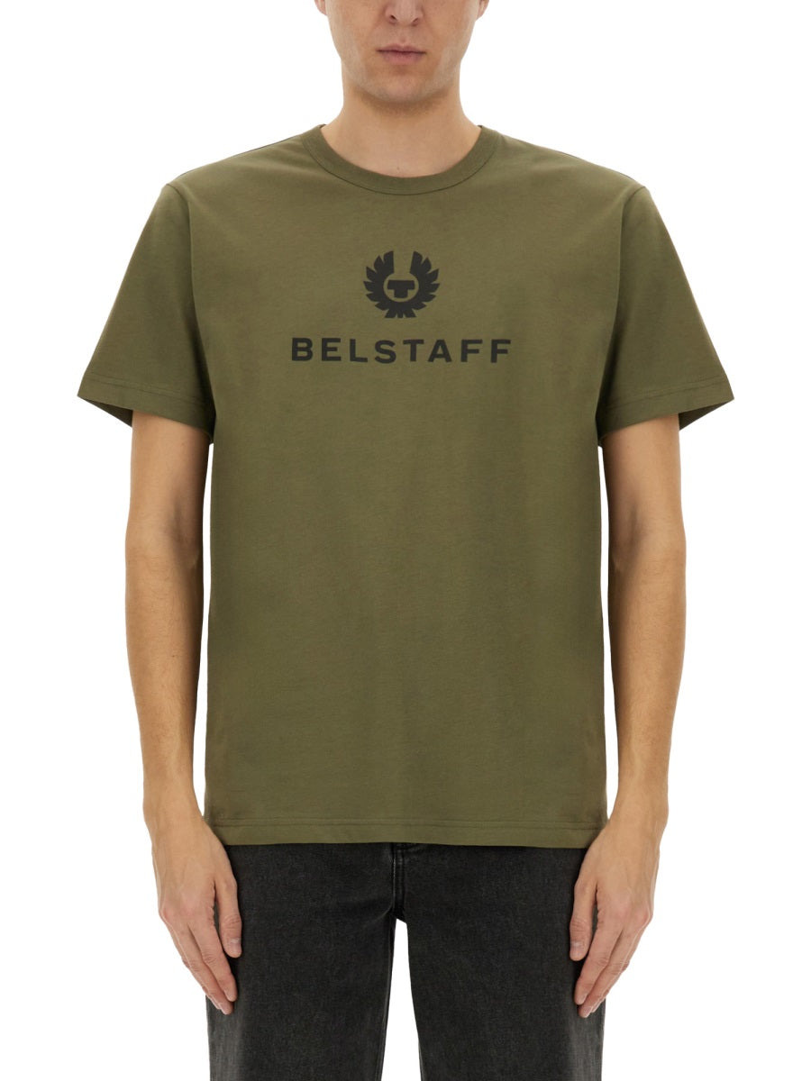Belstaff Men T-Shirt With Logo - 1