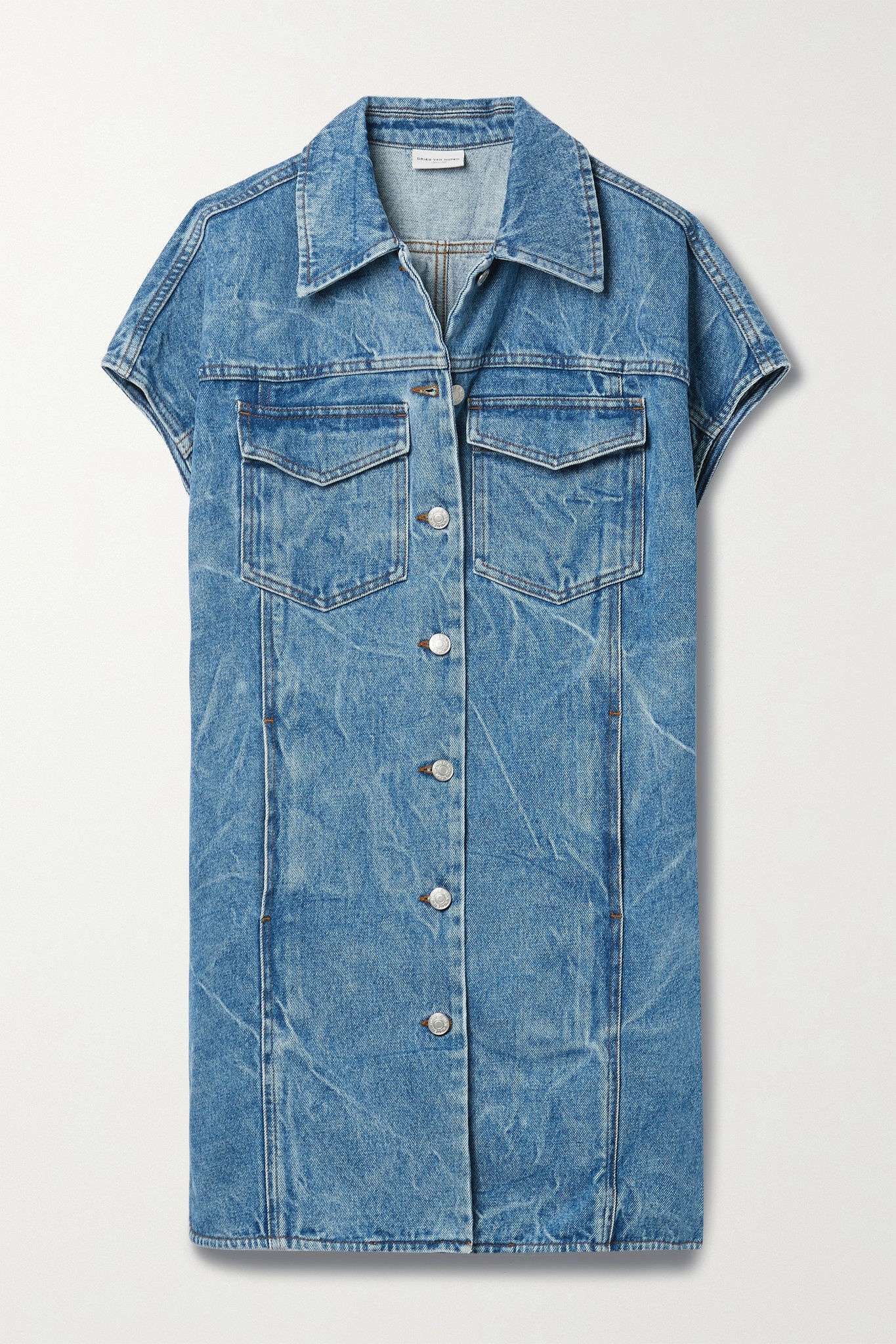 Oversized denim vest - 1