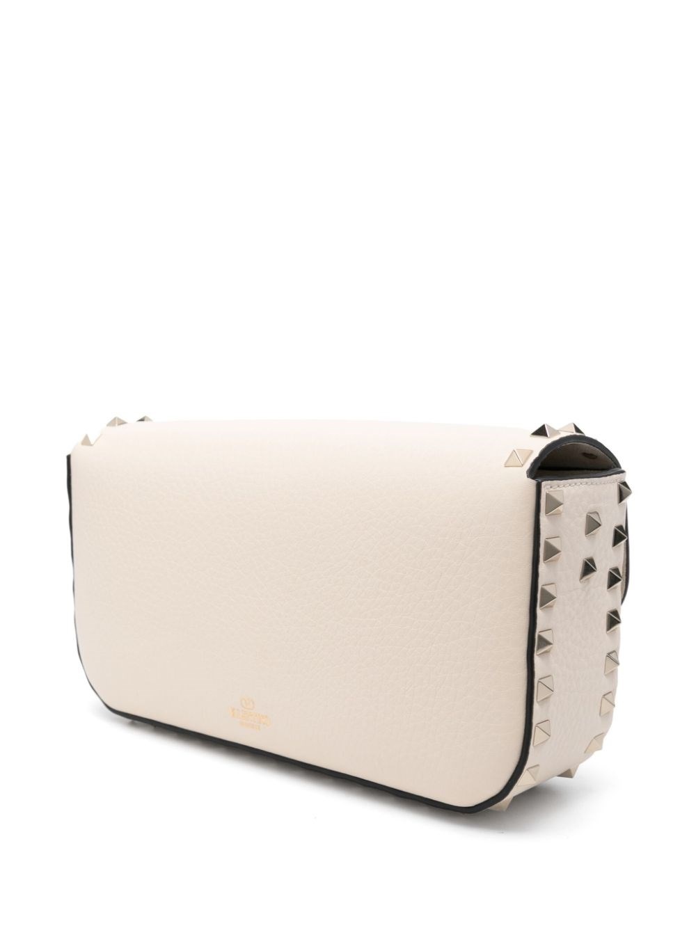 Leather Rockstud crossbody bag - 4