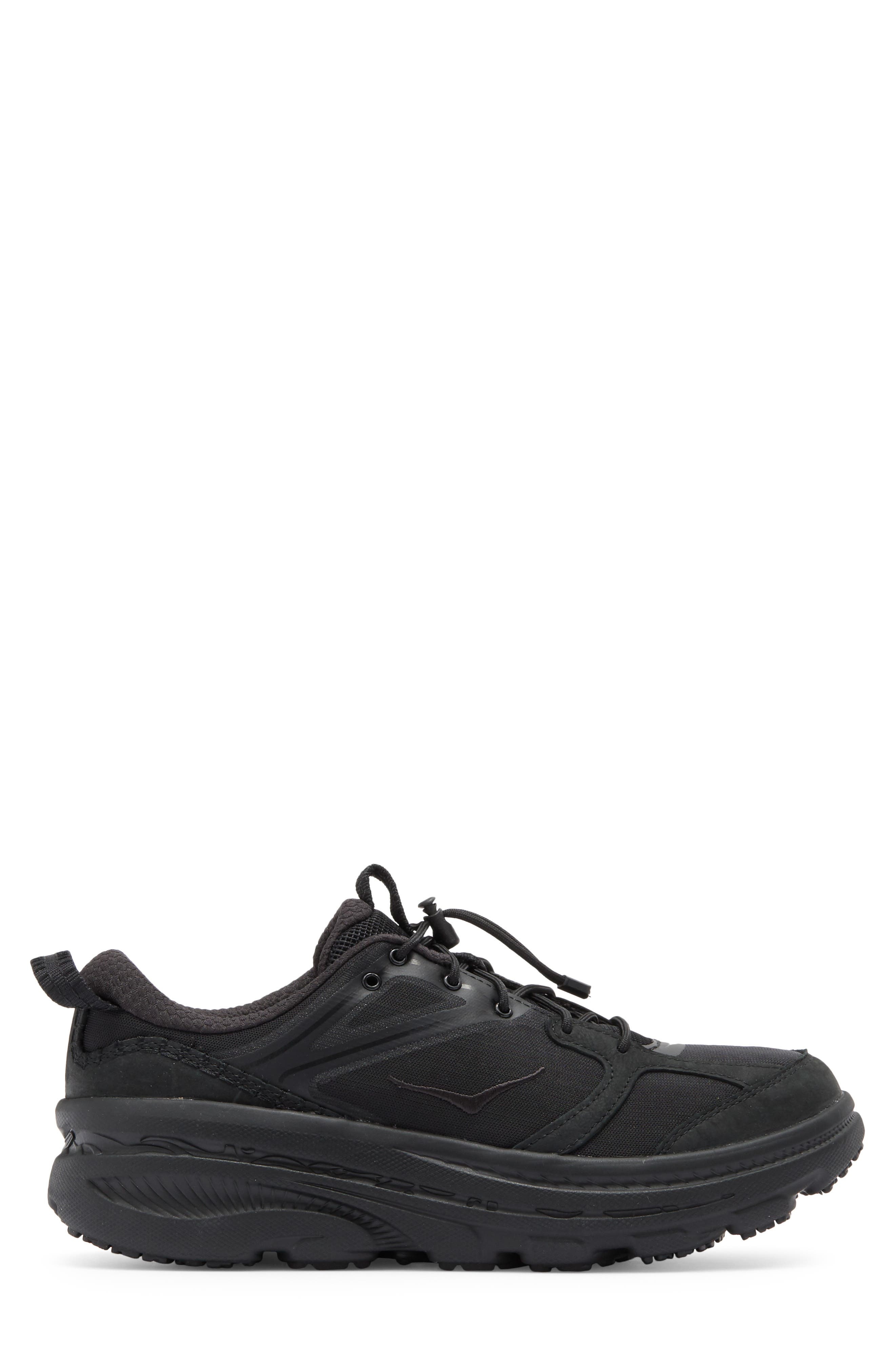 HOKA Bondi B3LS Sneaker in Black /Carbon Black at Nordstrom - 3