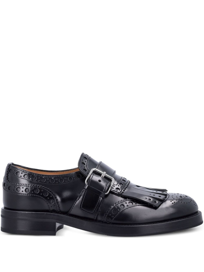 fringe buckle Oxford shoes 1