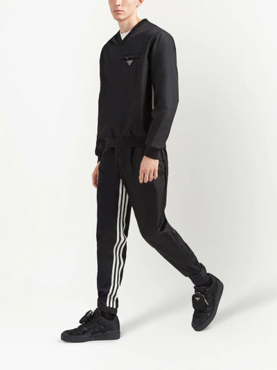 Prada x adidas triangle logo track pants outlook