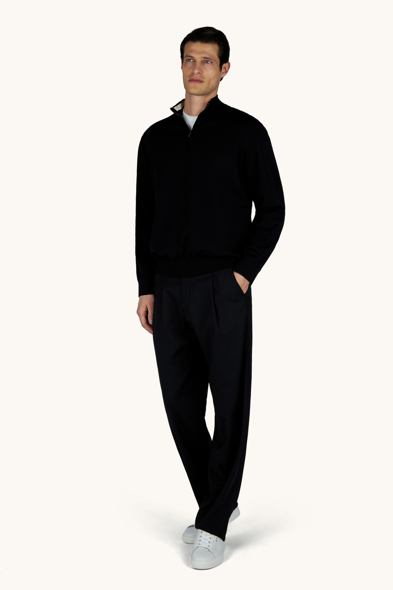 Paul & Shark PIUMA COTTON HALF-ZIP SWEATER outlook