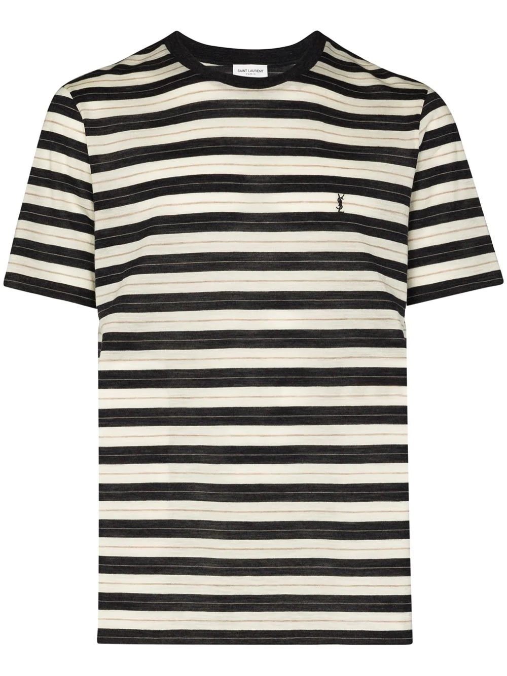 striped wool T-shirt - 1