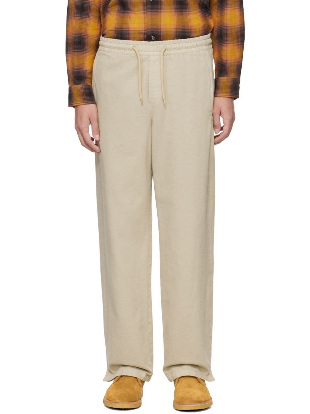 Taupe Vincent Trousers - 1