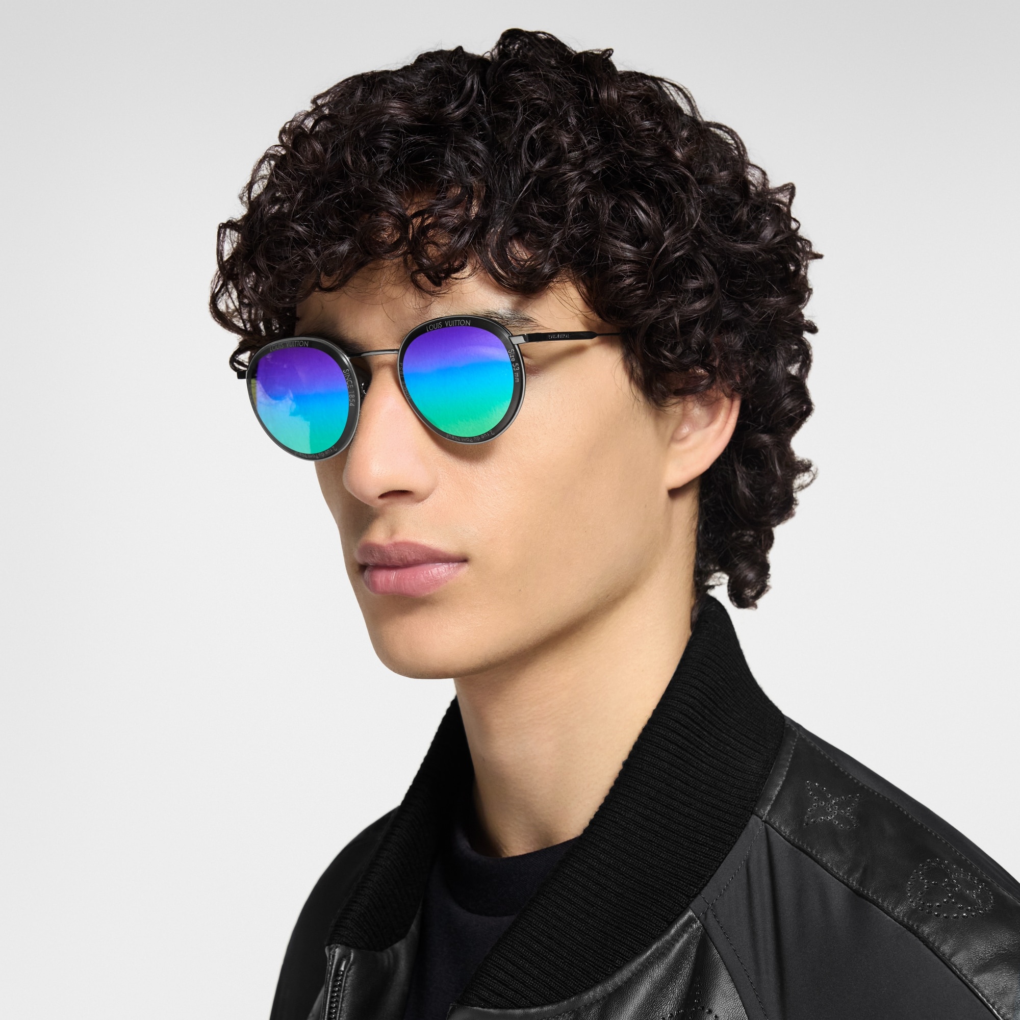 LV Super Vision Metal Round Sunglasses - 5