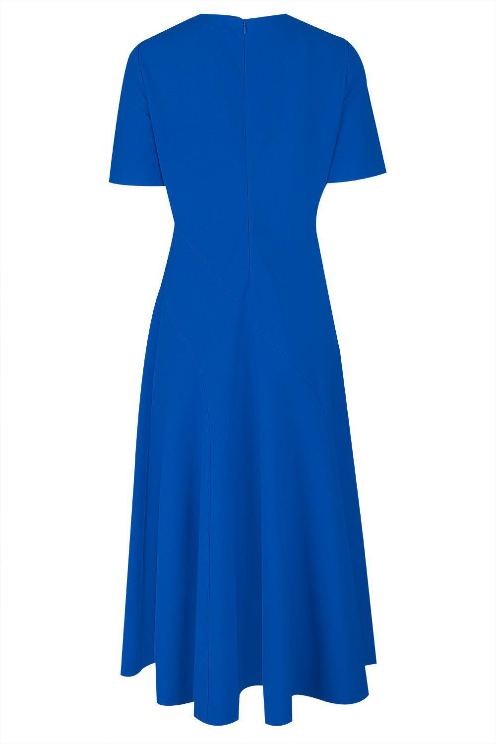 Short Sleeve Wave Dress - 6