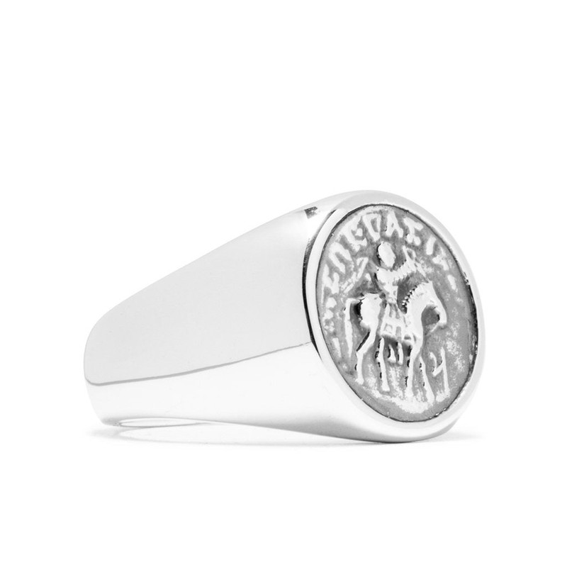 TOM WOOD COIN RING - 925 STERLING SILVER outlook