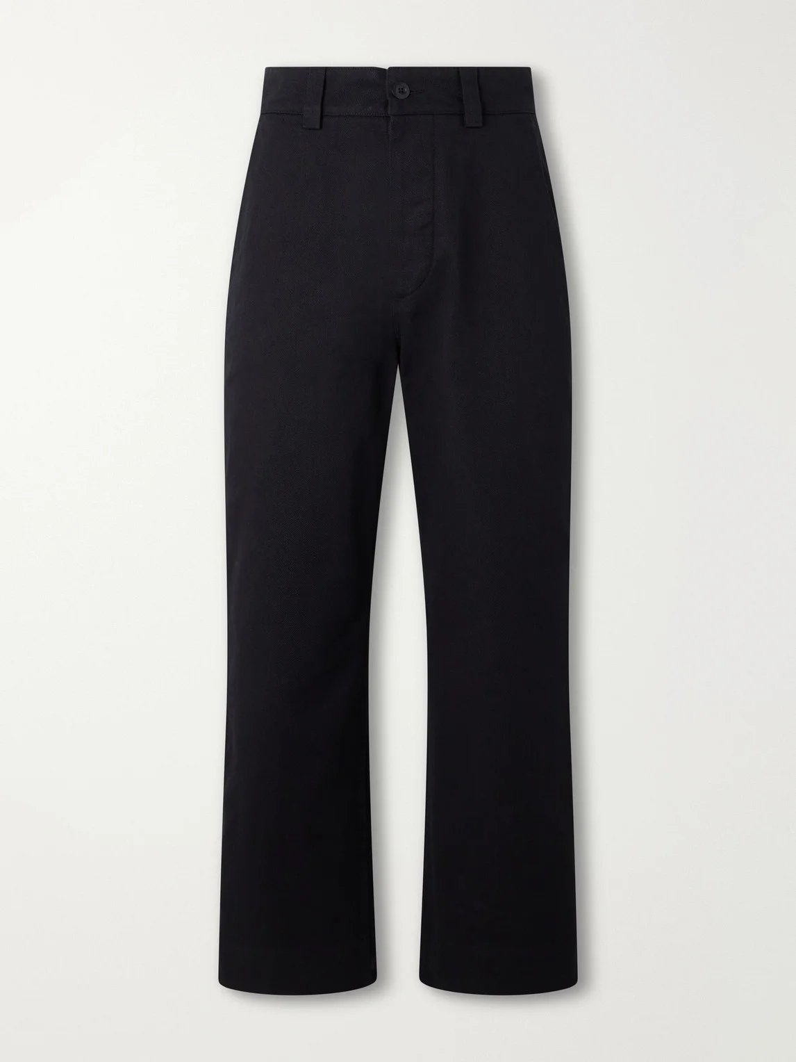 MHL. Simple Straight-Leg Cotton-Drill Trousers - 1