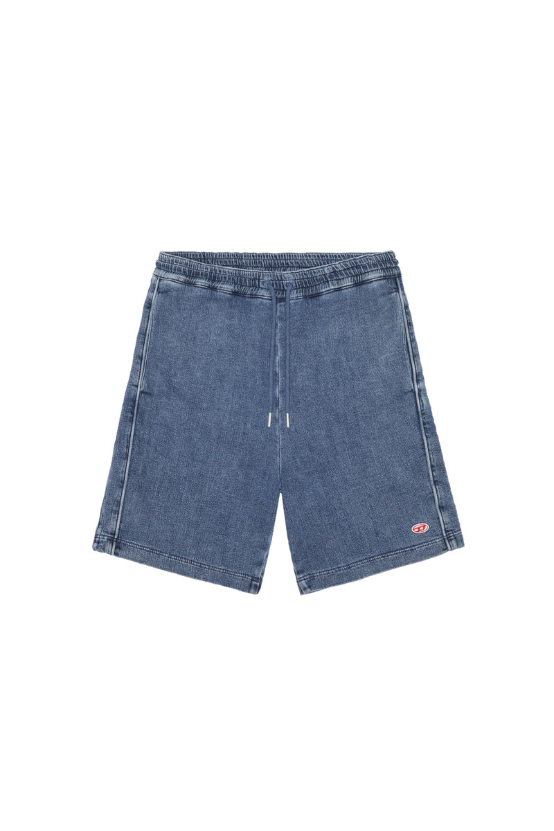 D-BOXY TRACK DENIM SHORTS - 1