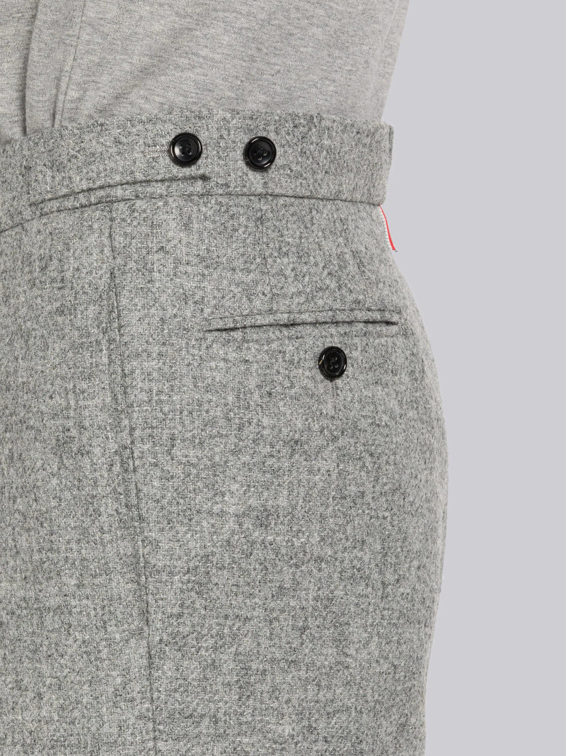 Shetland Wool Side Tab Single Pleat Trouser 5