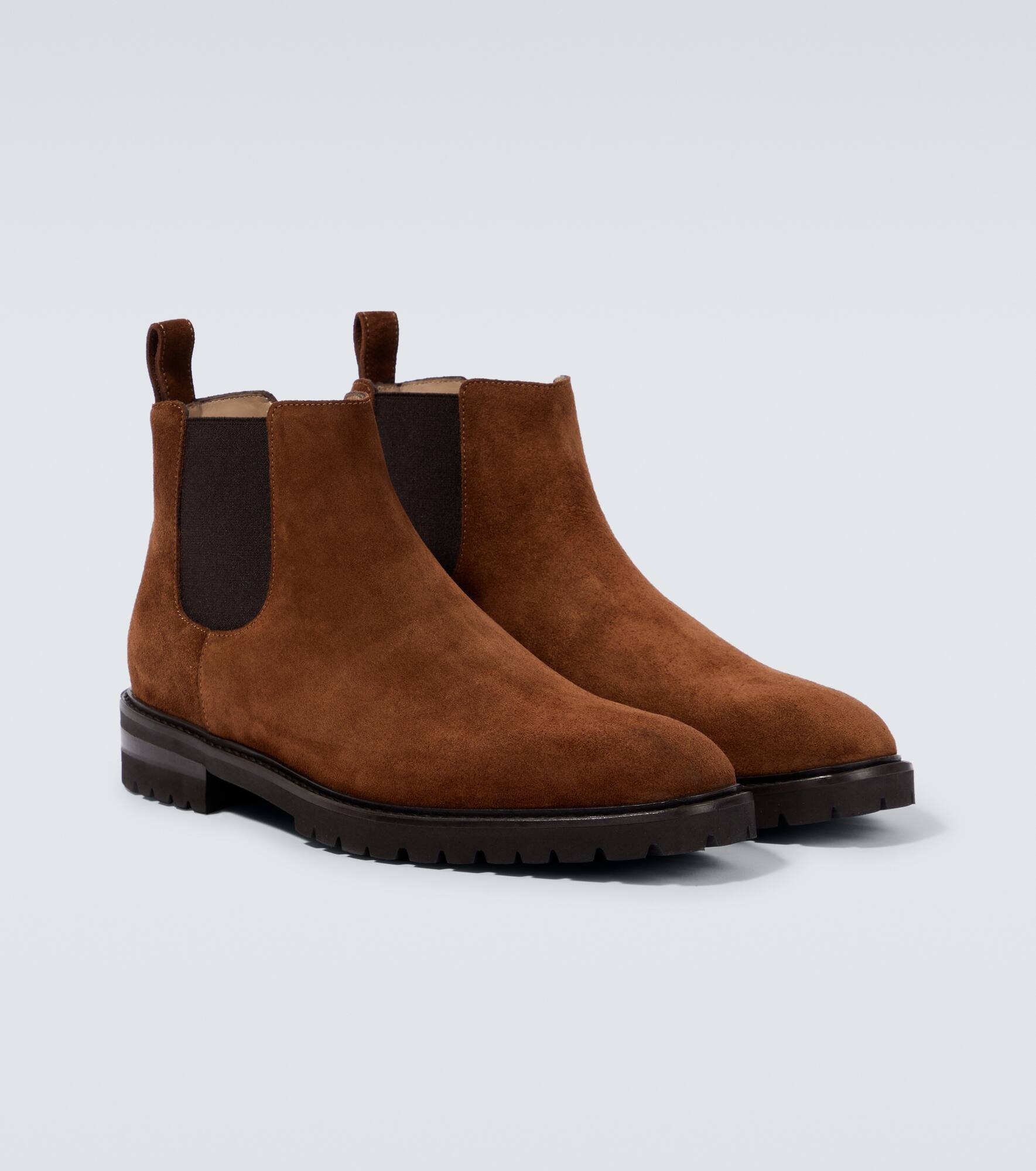 Brompton suede Chelsea boots - 5