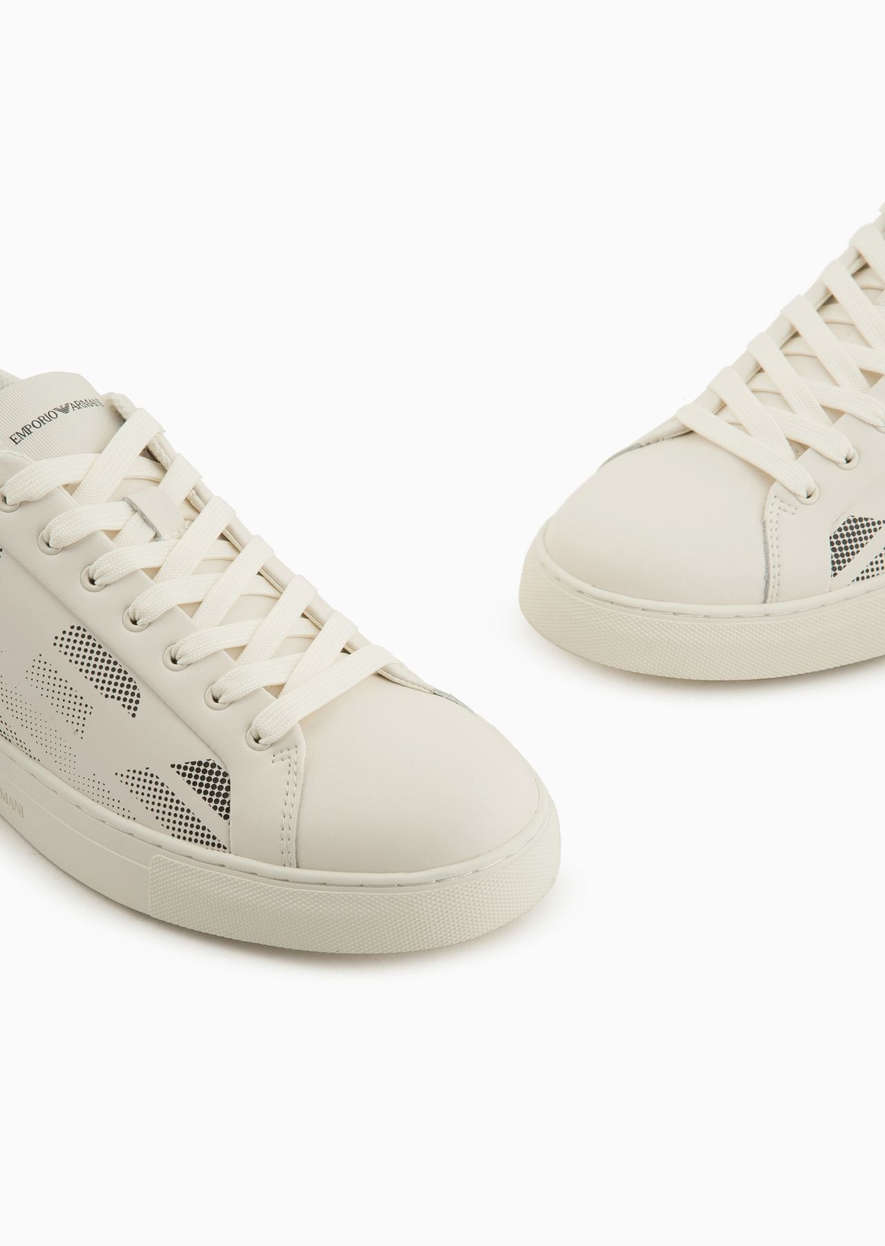 ASV regenerated-leather sneakers with gradient eagle - 5
