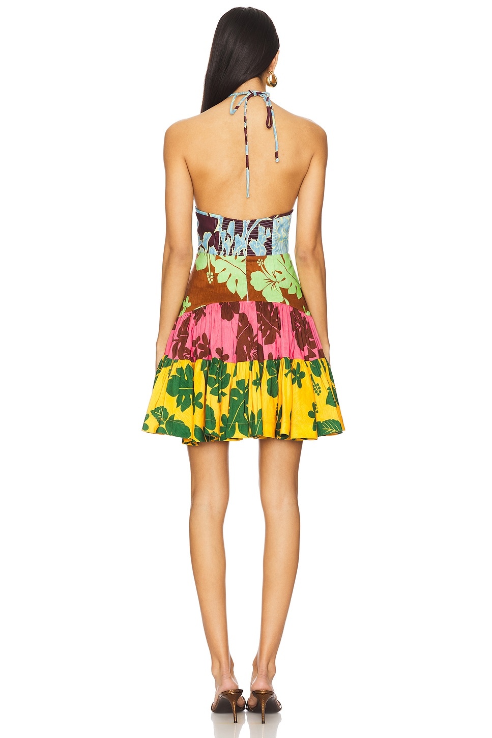 Poppy Spliced Mini Dress - 3