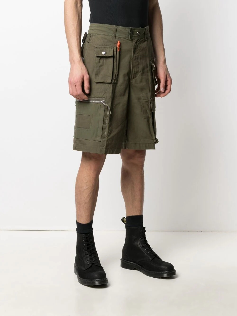 P-Cyan-Short cargo shorts - 3