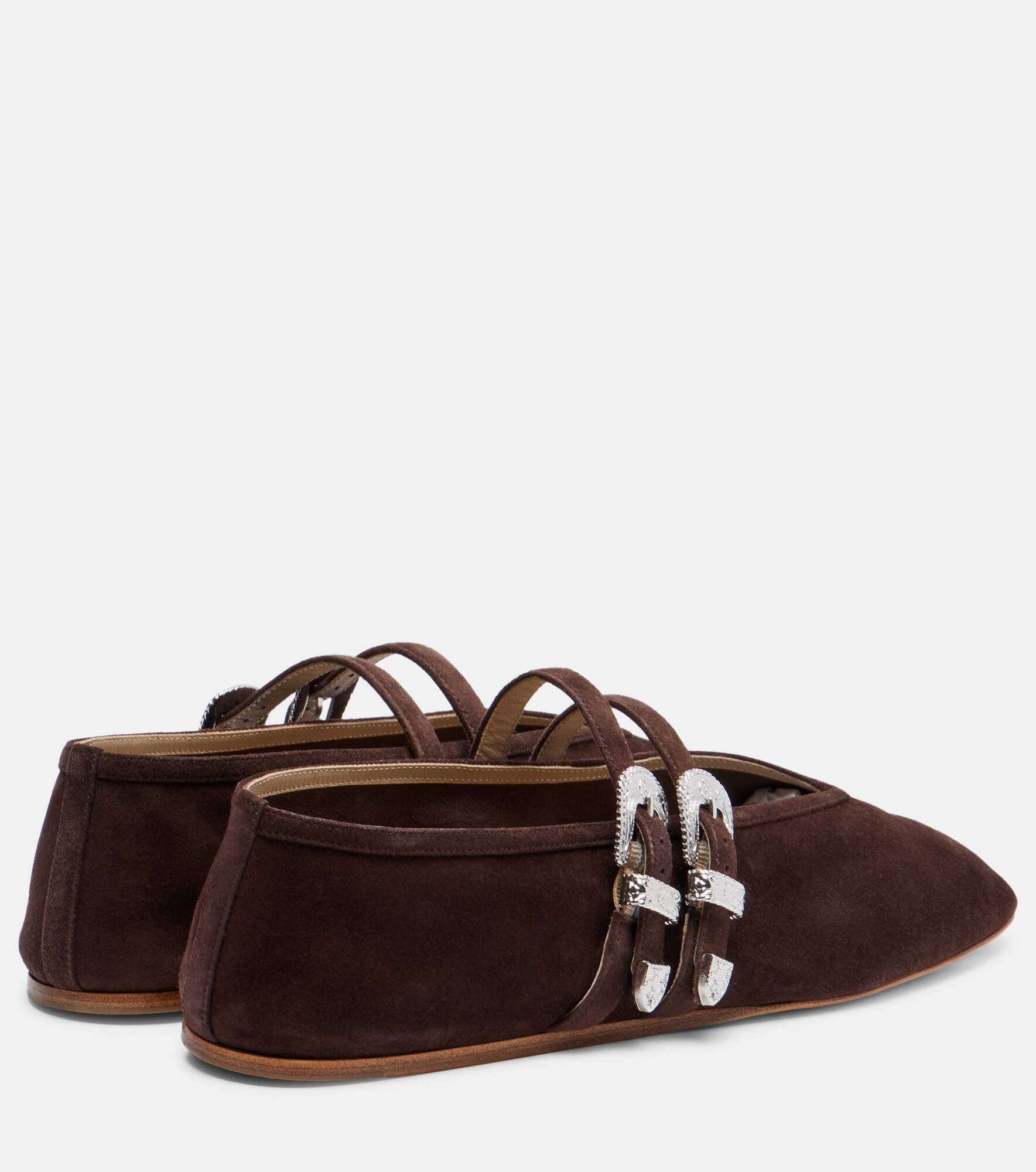 Claudia suede ballet flats - 2