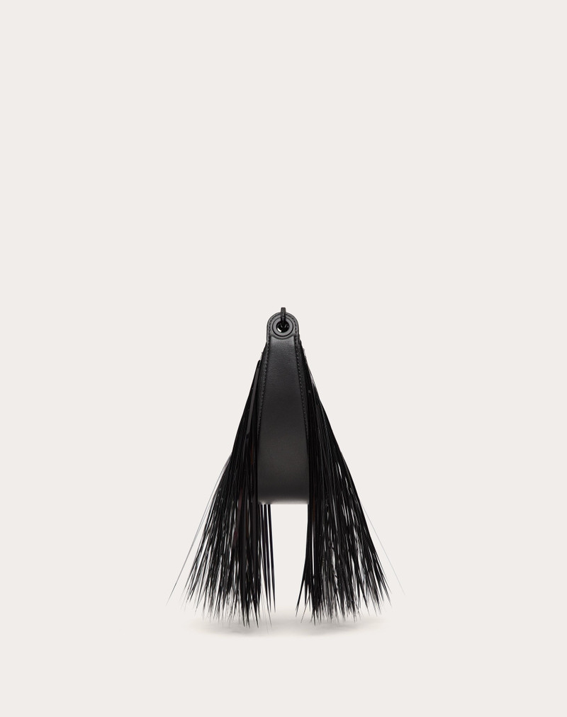 VLOGO MOON MINI HOBO BAG WITH SEQUIN FRINGES 5