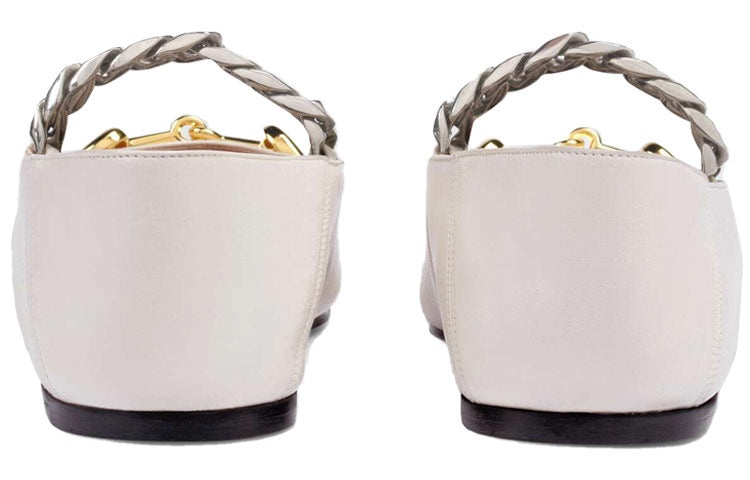 (WMNS) Gucci Shoe White 621161-1RH00-9050 - 4
