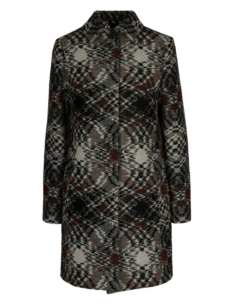 patterned button coat 1