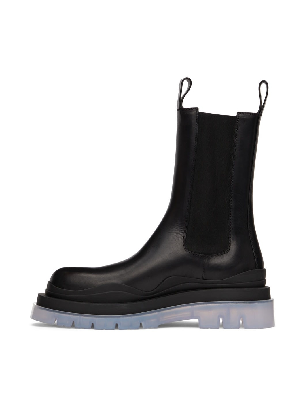 Black Tire Chelsea Boots - 3