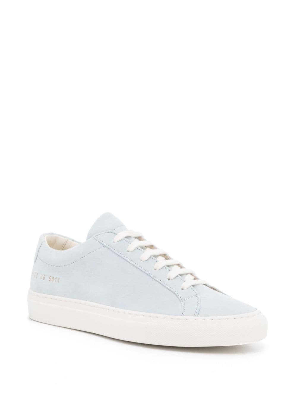 Contrast Achilles suede sneakers - 2