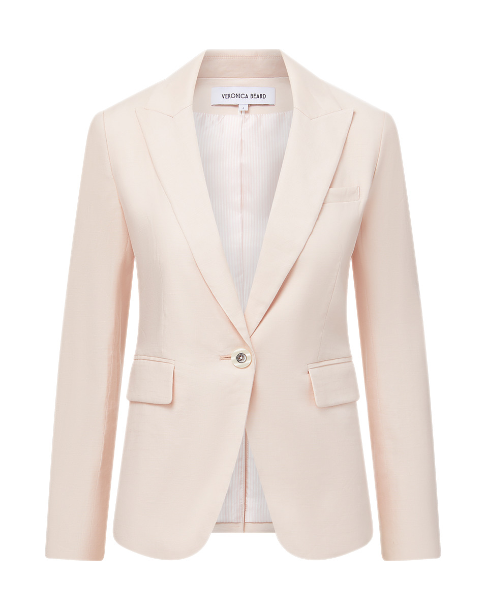 CUTAWAY STRETCH-LINEN DICKEY JACKET - 1