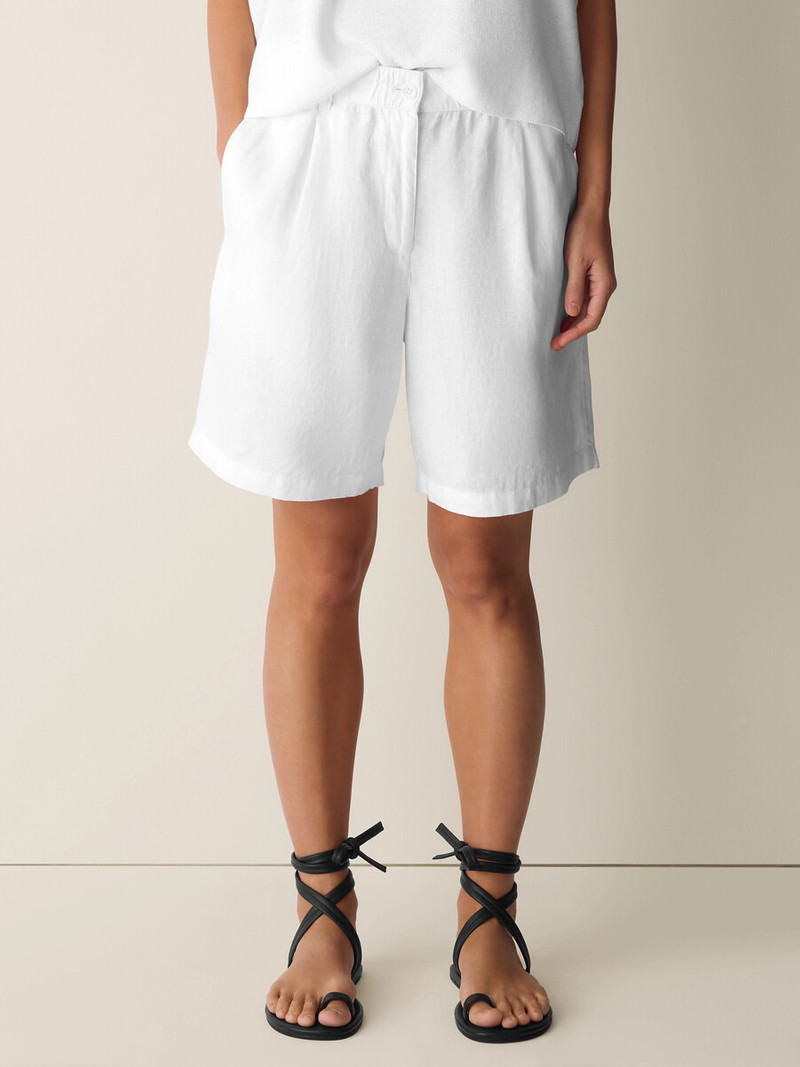 Organic Linen Shorts 3